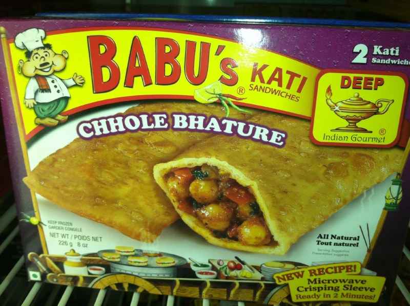 Babus Kati Sandwiches Chhole Bhatura