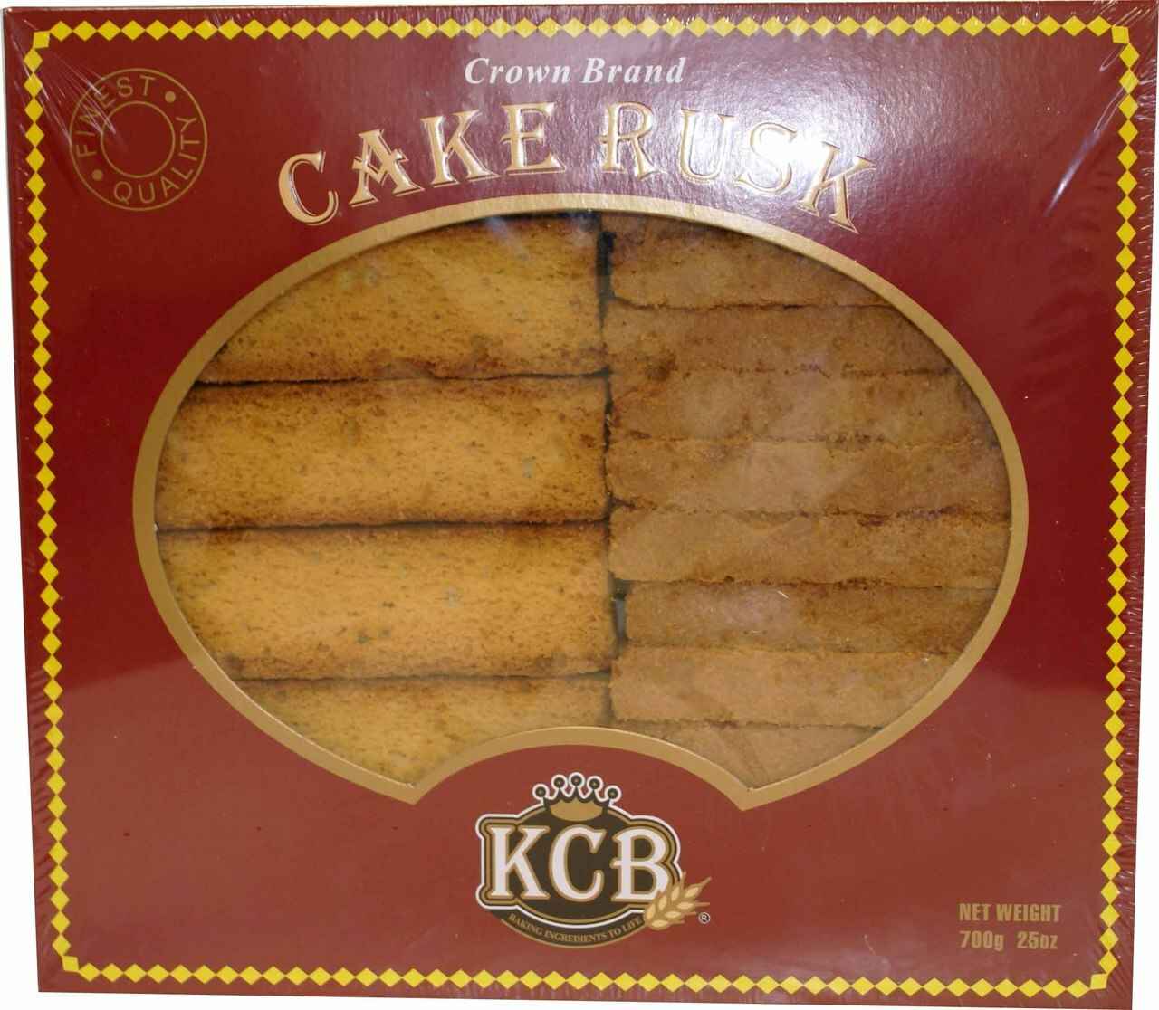 KCB Cake Rusk Brown