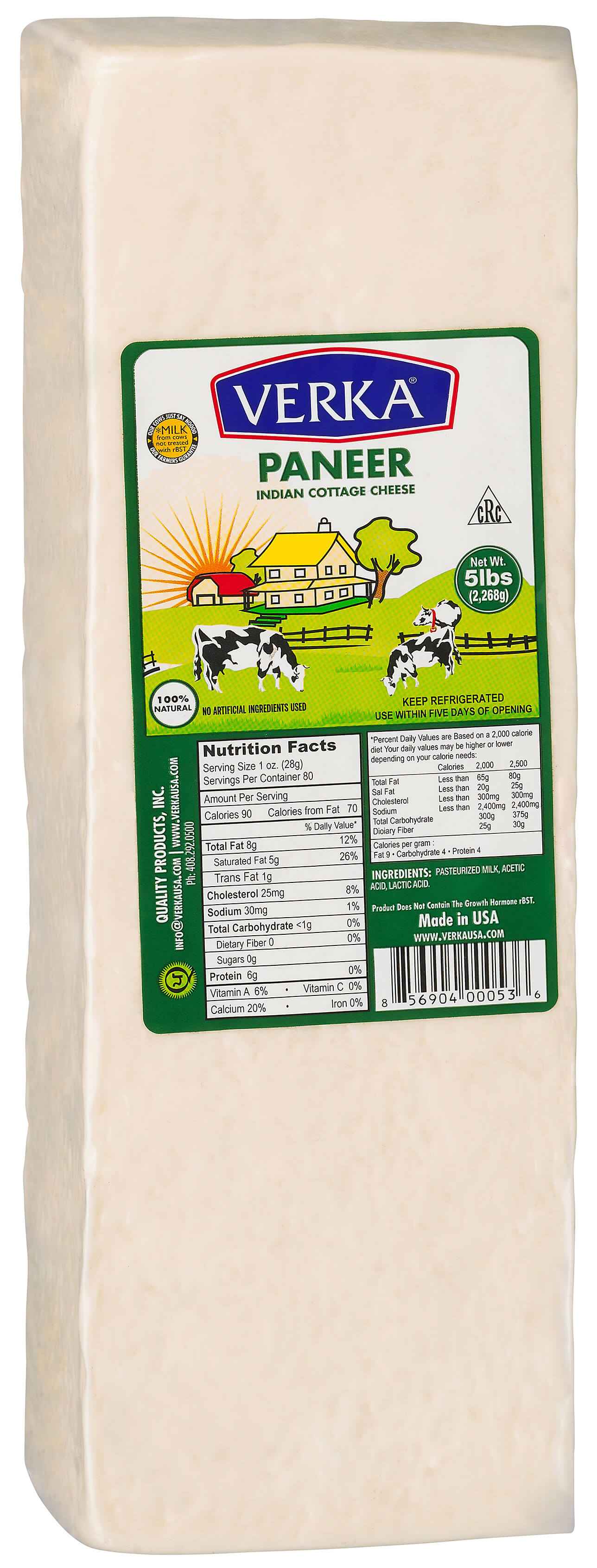 Paneer  Verka Paneer