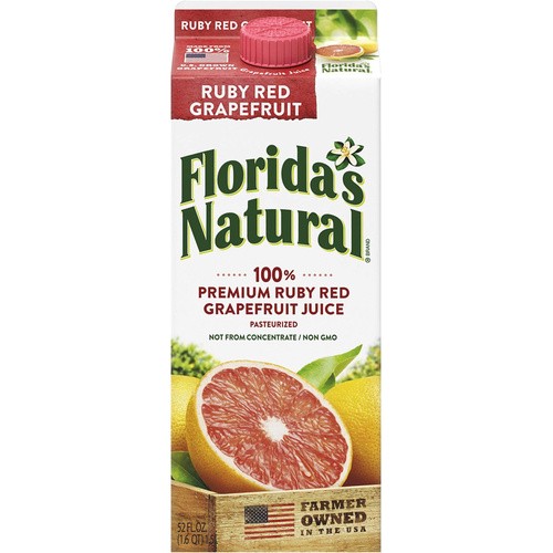 FLORIDA NATURAL RUBY RED GRAPEFRUIT 52 OZ