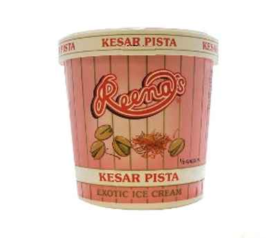 Reenas Kesar Pista Ice Cream