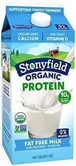 Stonyfield Organic Fat Free Milk