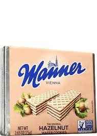 MANNER HAZELNUT WAFERS