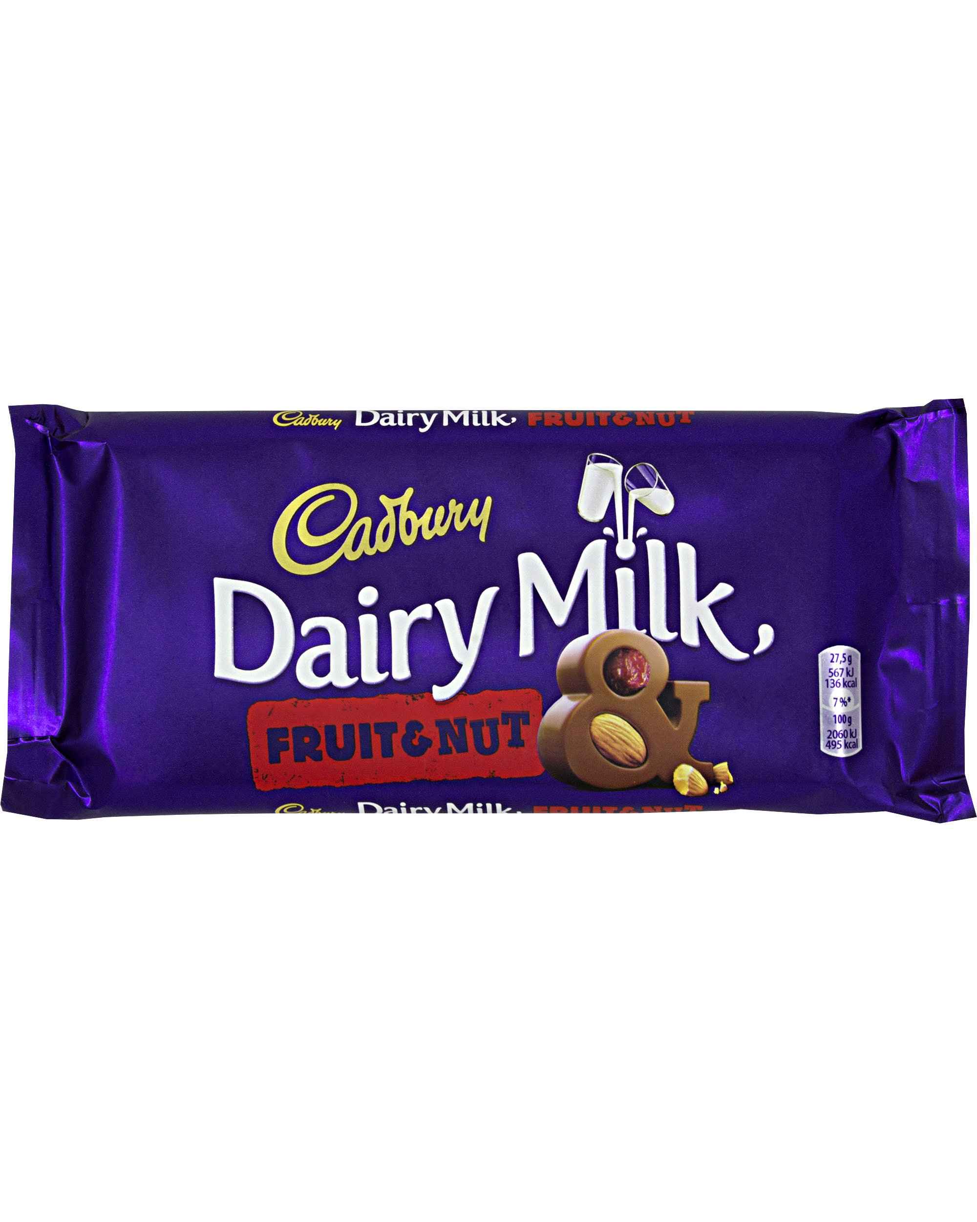 Cadbury Dairy Milk Fruit And Nut