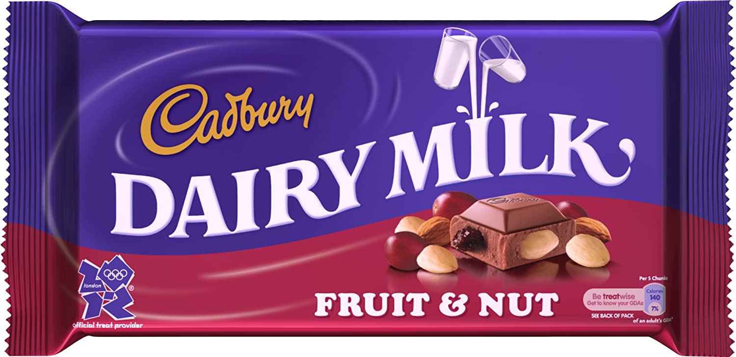 Cadbury Dairy Milk Fruit And Nut