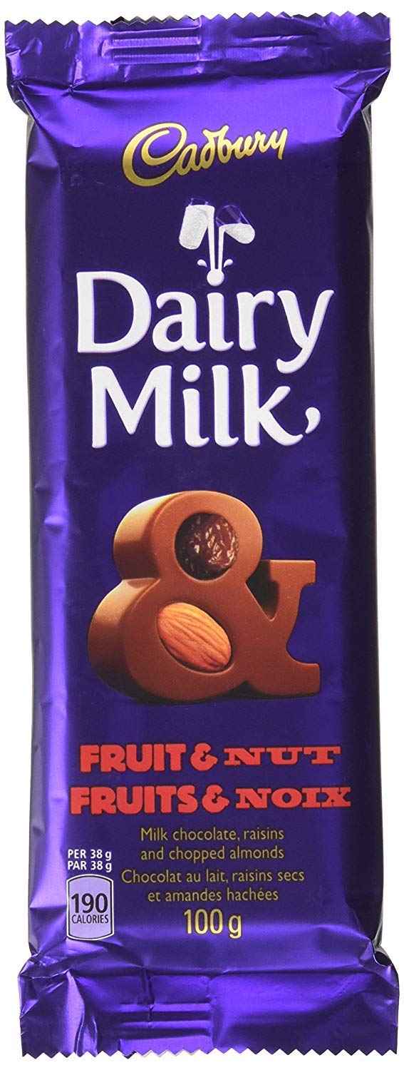 Cadbury Dairy Milk Fruit And Nut