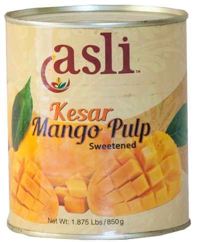 Asli Kesar Mango Pulp