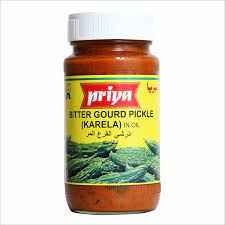 Priya Bitter Gourd Pickle With Garlic
