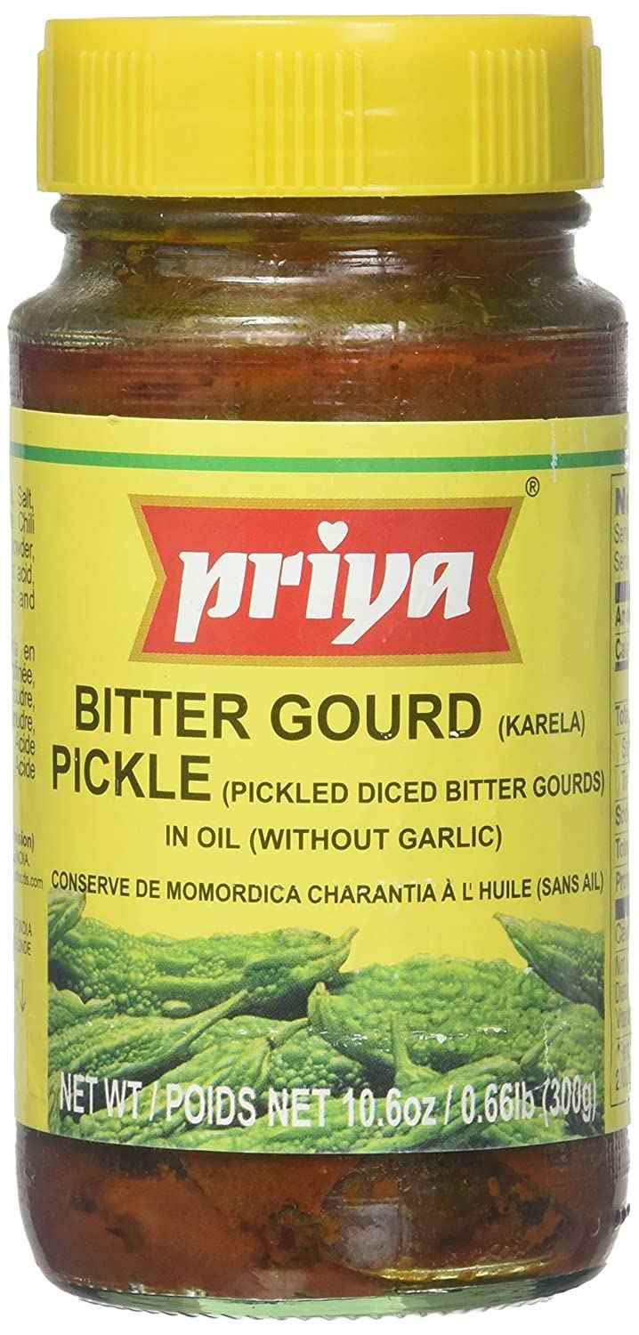Priya Bitter Gourd Pickle Without Garlic