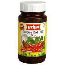 Priya Gongura Red Chilli Pickle