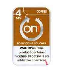 ON! NICOTINE 4MG POUCHES COFFEE