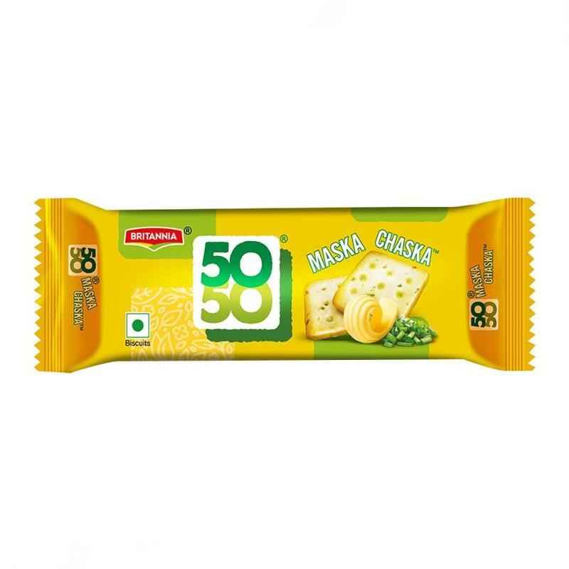 BRITANNIA 50 50 MASKA CHASKA CRACKERS