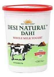 DESI NATURAL DAHI WHOLE MILK YGURT