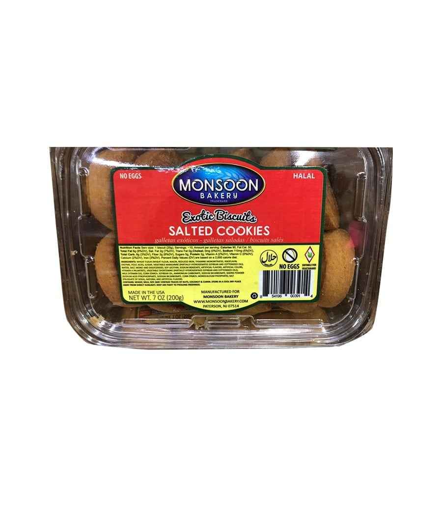 Monsoon Salted Cookies  Eggless