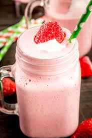 Joy Strawberry Lassi Drink