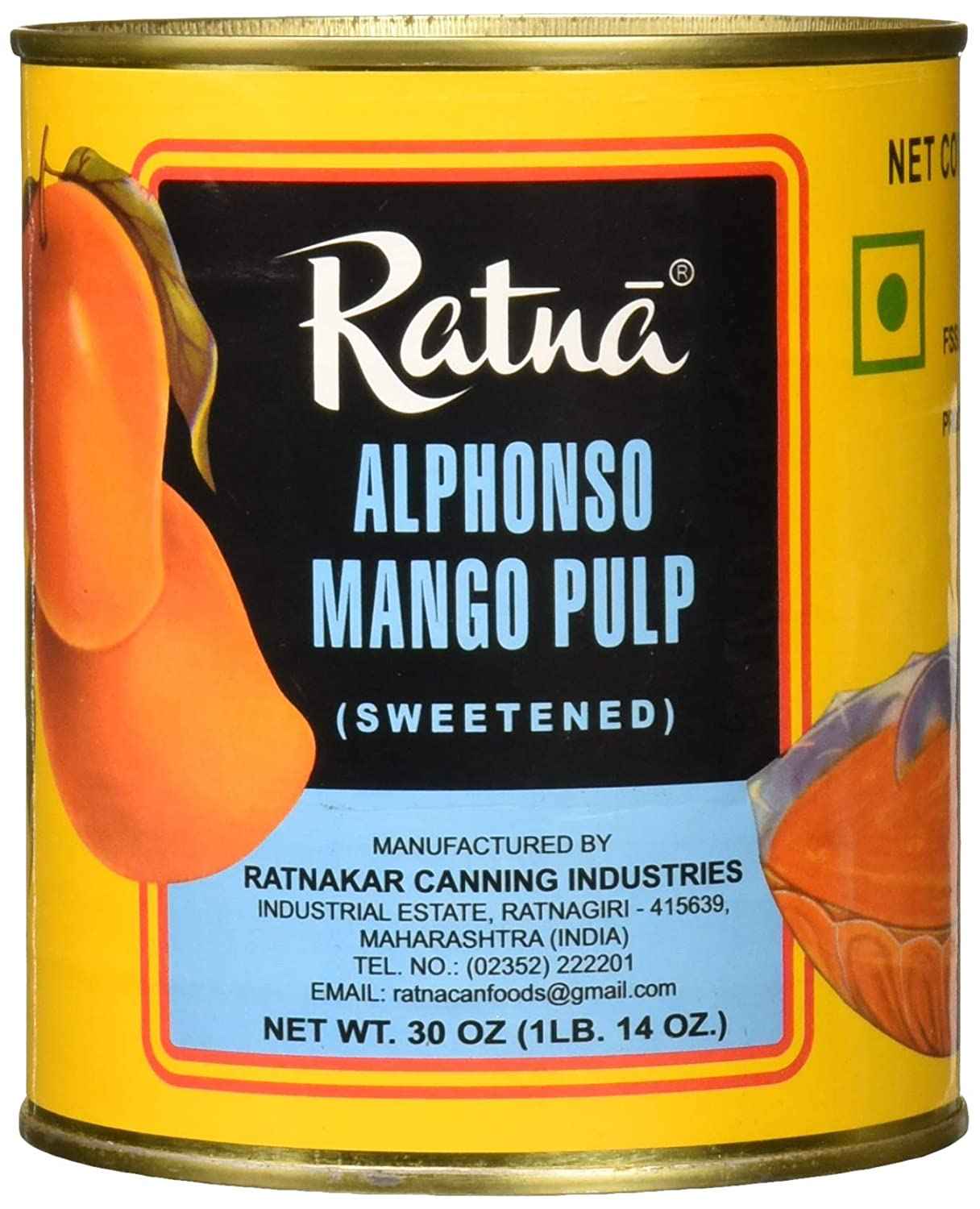 Ratna Alphonso Mango Pulp