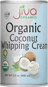 JIVA ORGANIC COCONUT WHIPPING CREAM