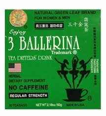 3 BALLERINA 30 TEA BAG