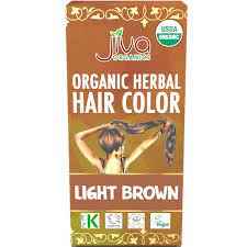 Jiva Organic Herbal Light Brown Hair Color