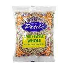 Patels White Pepper Whole