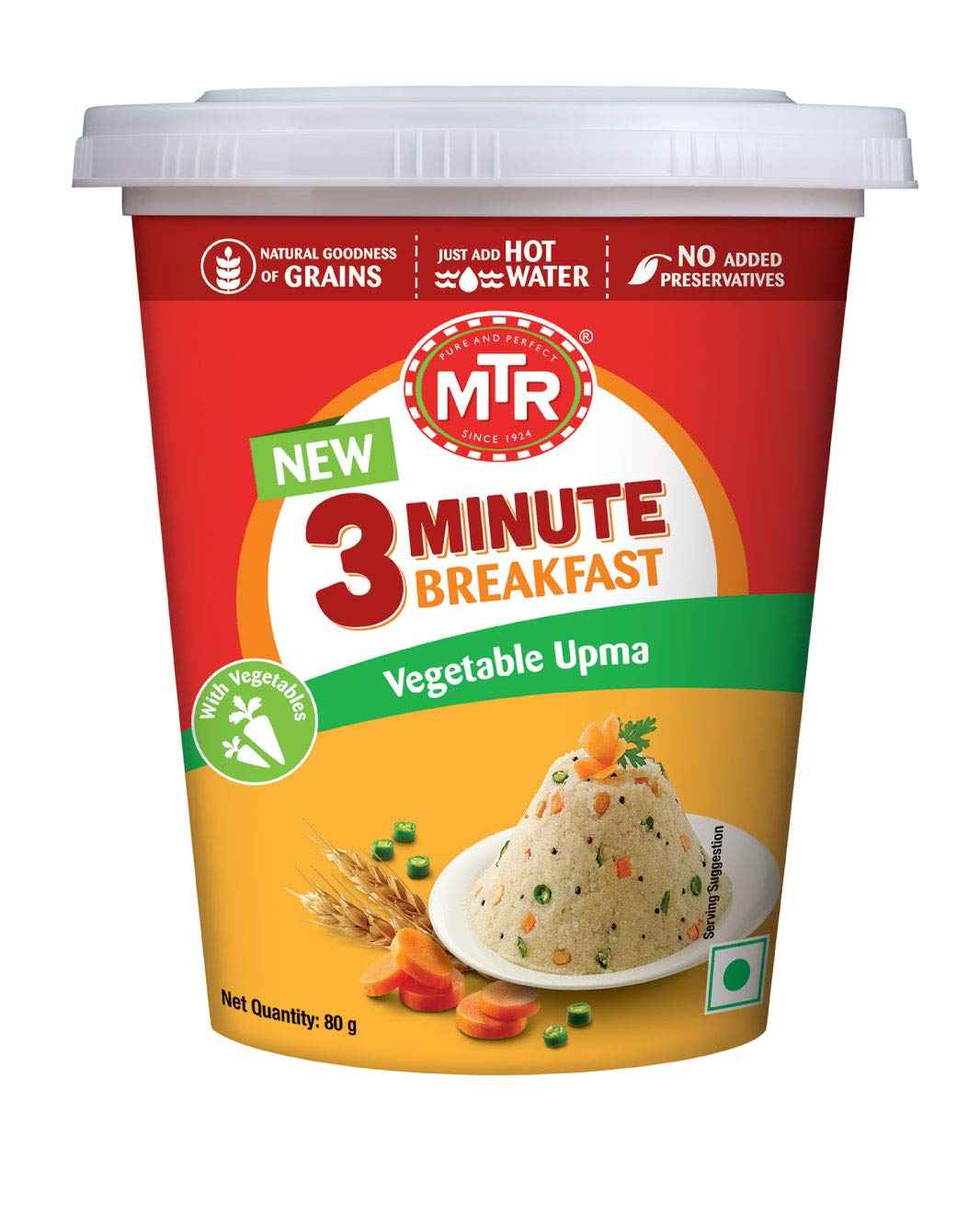 MTR VEGETABLE UPMA CUP