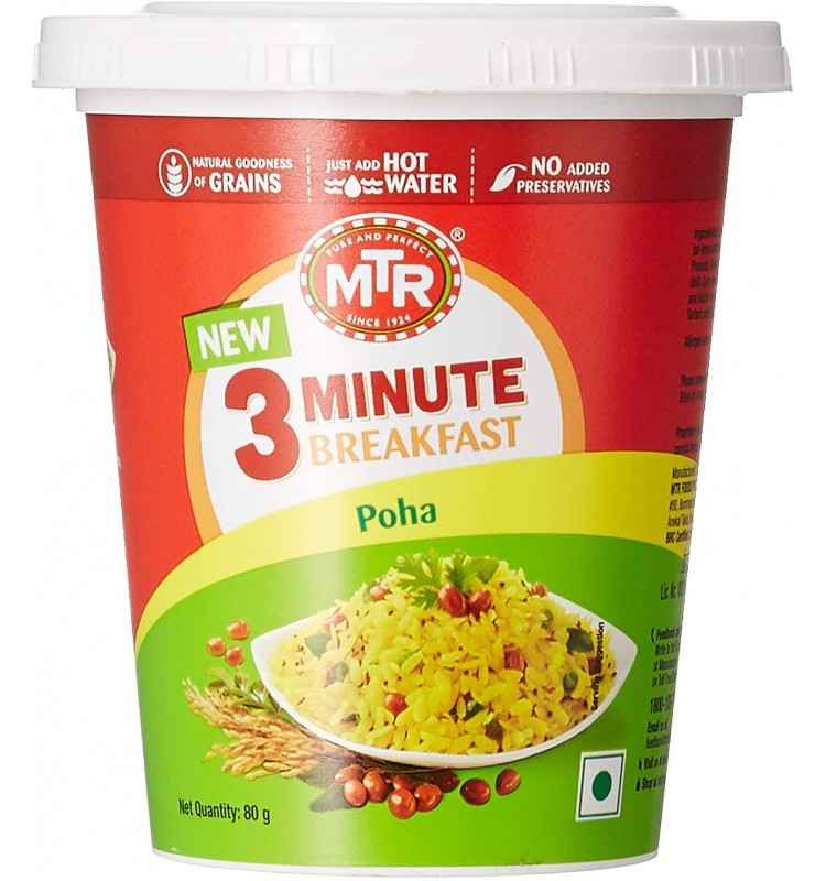 MTR POHA BREAKFAST CUP 