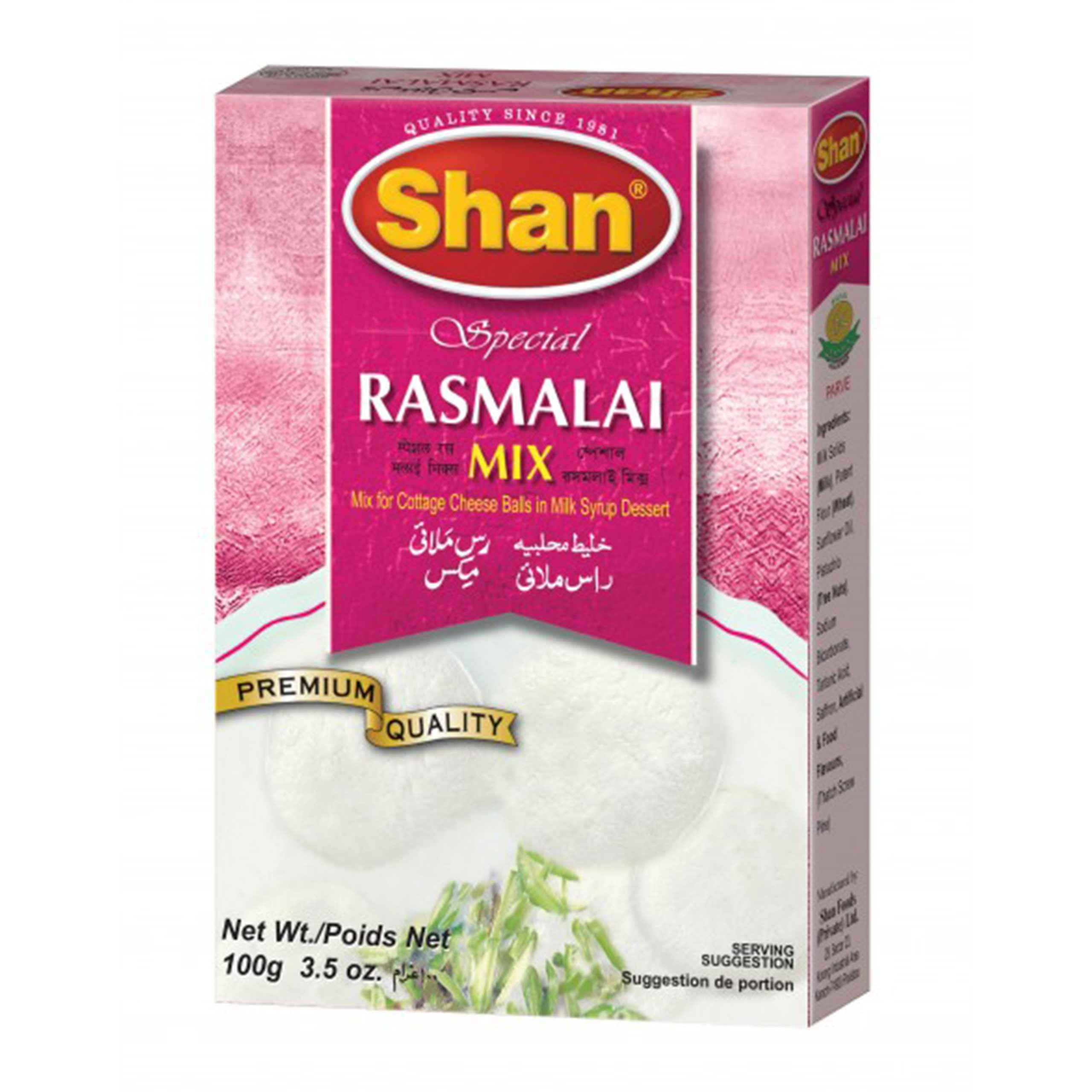 Shan Rasmalai Mix