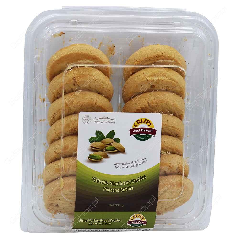 Crispy Pistachio ShortBread Cookies