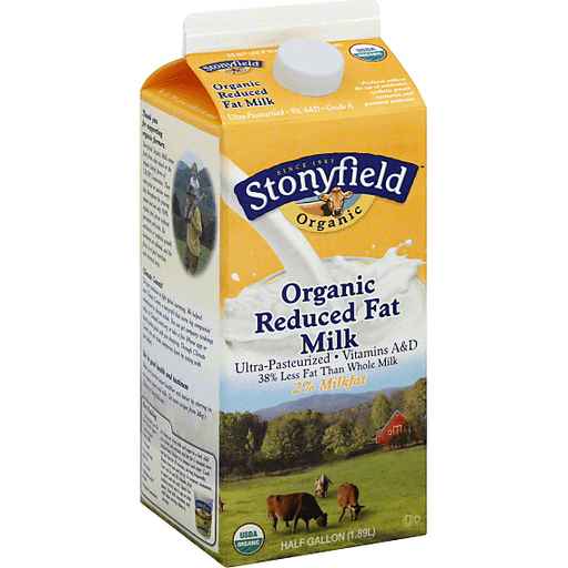 Stony Field Reduced Fat Milk