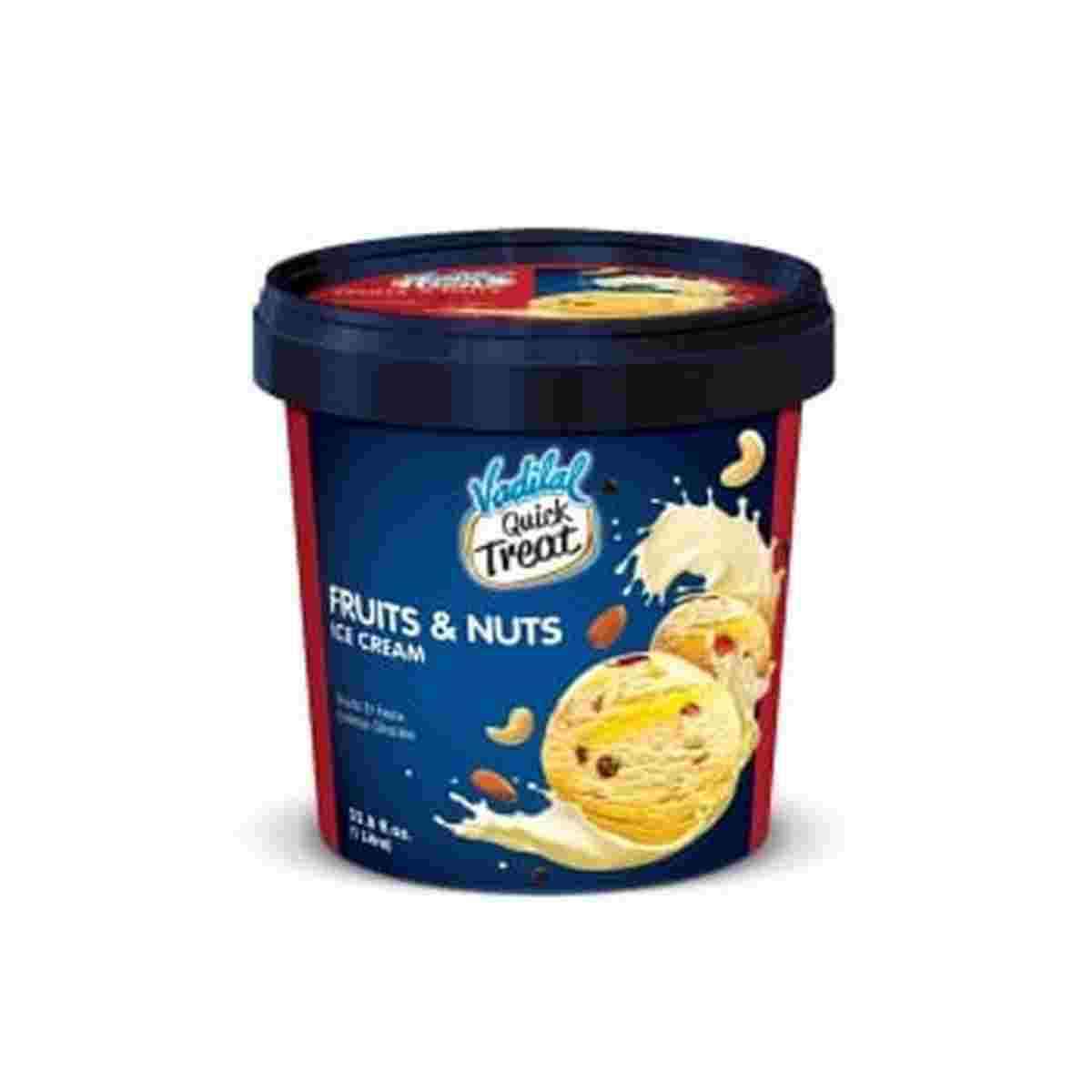 Vadilal Ice Cream Fruits And Nuts Ice Cream
