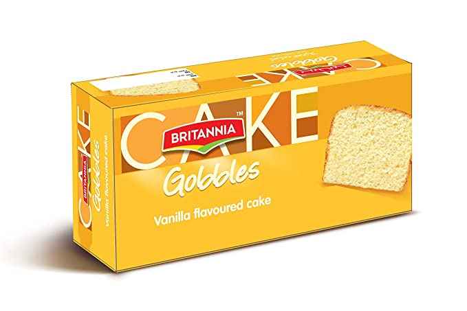 Britannia Gobbles Vanilla Cake