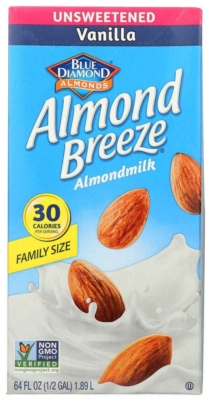 Blue Diamond Breeze Almond Milk Unsweetened