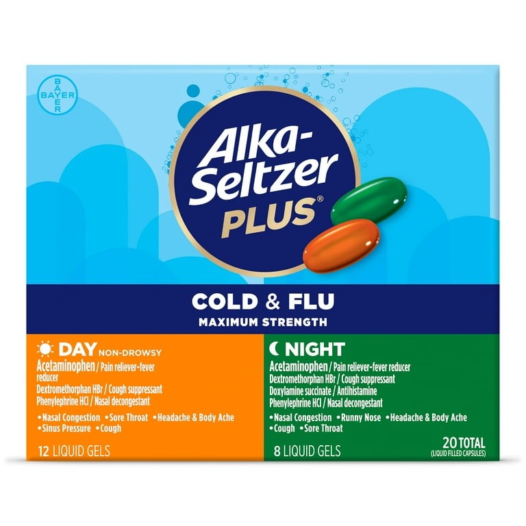 ALKA SELTZER PL DAY/NIGHT LG 20 COUNT
