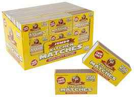 WOODEN MATCHES BOX