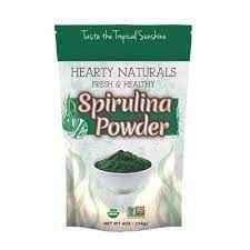 HEARTY NATURALS SPIRULINA POWDER
