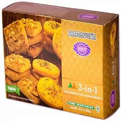 2 IN 1 KAJU BADAM And PISTA BADAM BISCUITS KARACHI BAKERY