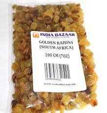 GOLDEN RAISINS CALIFORNIA INDIA BAZAAR