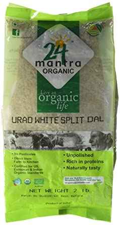 ORGANIC URAD SPLIT WHITE 24 MANTRA