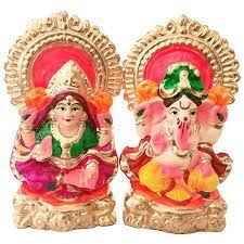 CLAY GANESH/LAXMI ASSORTED