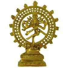 BRASS NATRAJ IDOL MEDIUM(8 INCH)