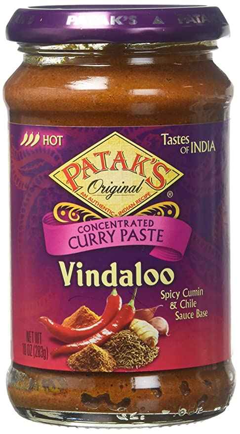 VINDALOO CURRY PASTE PATAKS