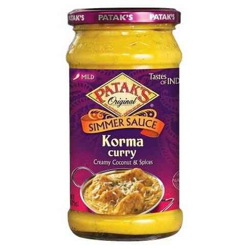 KORMA CURRY PATAKS