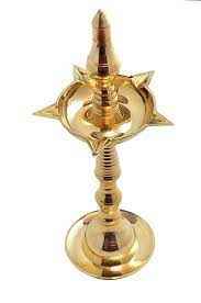 BRASS KERALA DIVI 7INCH