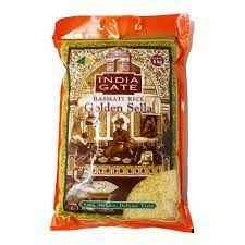 GOLDEN SELLA BASMATI RICE INDIA GATE