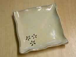 CLAY SQUARE PLATE APNA No 3
