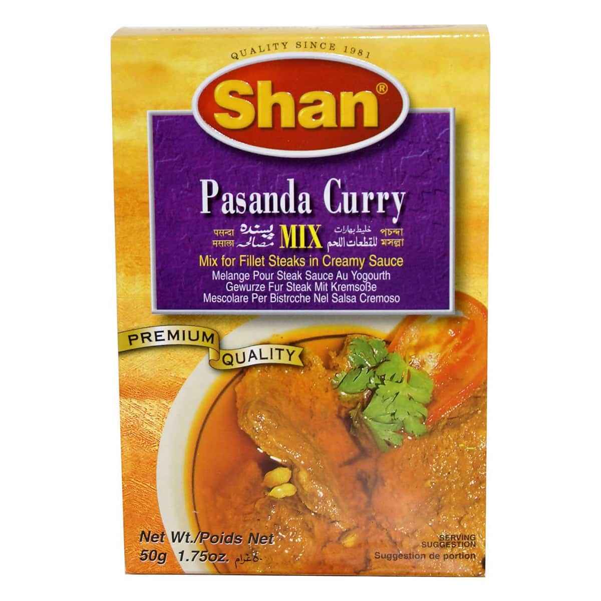 PASANDA CURRY SHAN