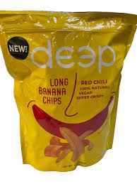 LONG BANANA CHIPS RED CHILLI DEEP