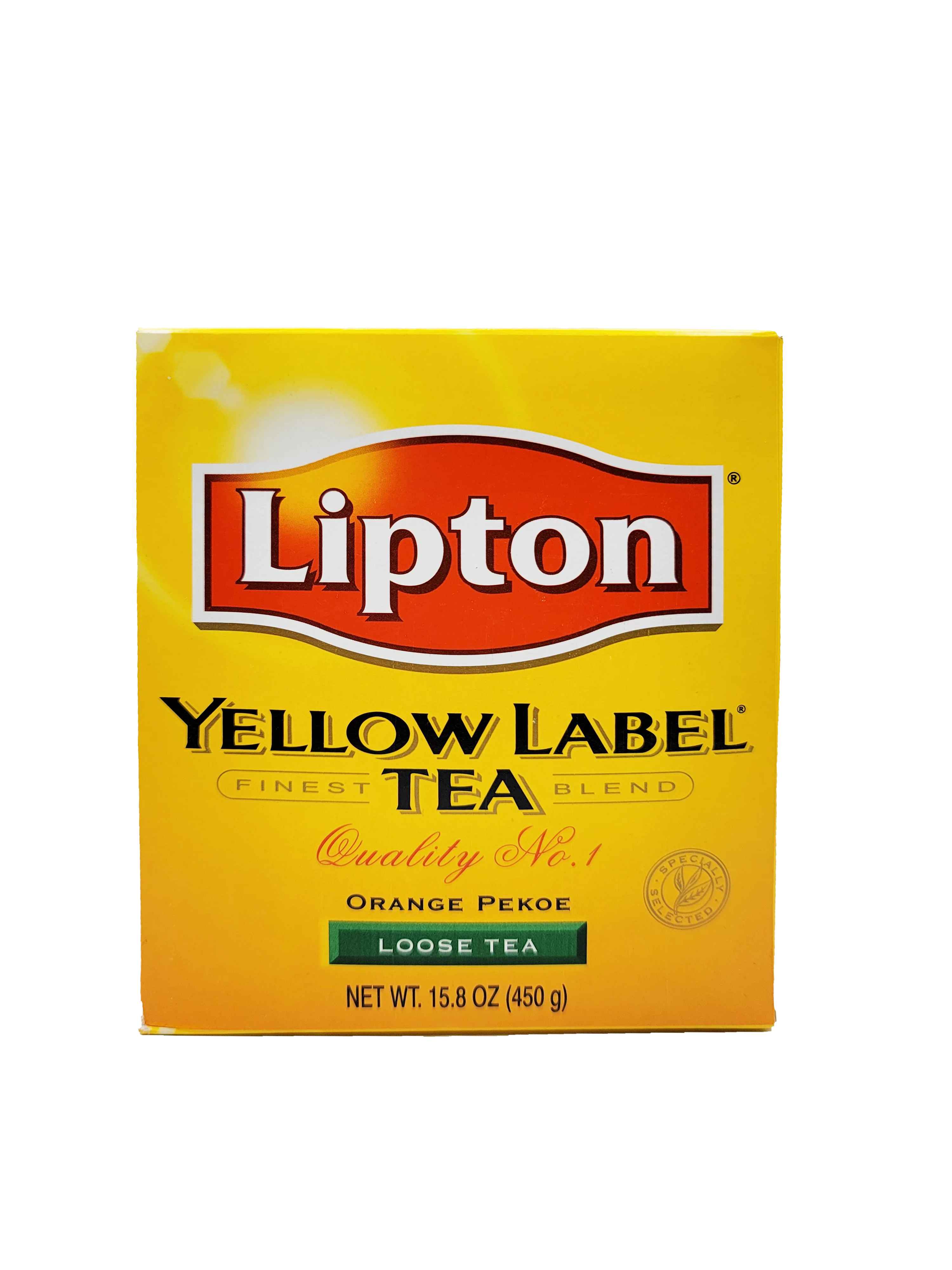YELLOW LABEL TEA LIPTON