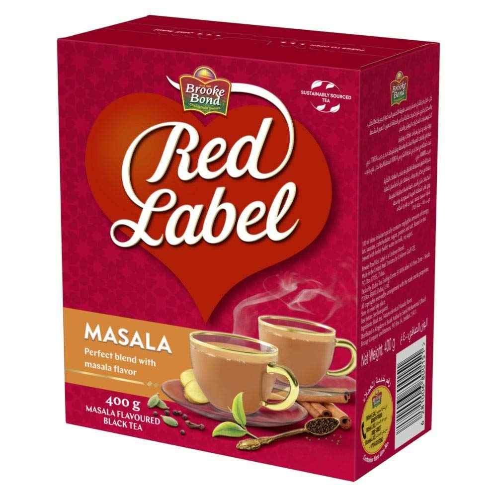 MASALA TEA RED LABEL BROOK BOND