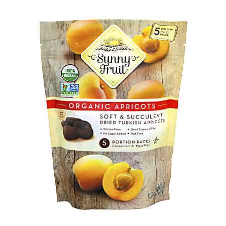 SUNNY FRUITS ORGANIC APRICOTS